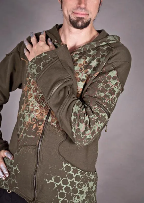 Techno Polygon Hoody