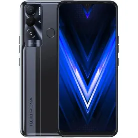 Tecno POVA Neo (LE6) 6.8" HD , 4GB RAM   64GB ROM, 6000mAh Battery, 18W Charge, 13MP   8MP Camera, Android 11, 4G LTE