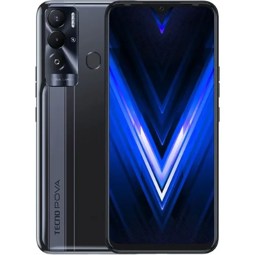 Tecno POVA Neo (LE6) 6.8" HD , 4GB RAM   64GB ROM, 6000mAh Battery, 18W Charge, 13MP   8MP Camera, Android 11, 4G LTE