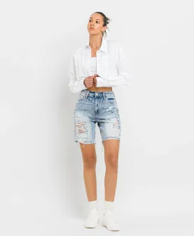 Vervet Amici High Rise Bermuda Shorts