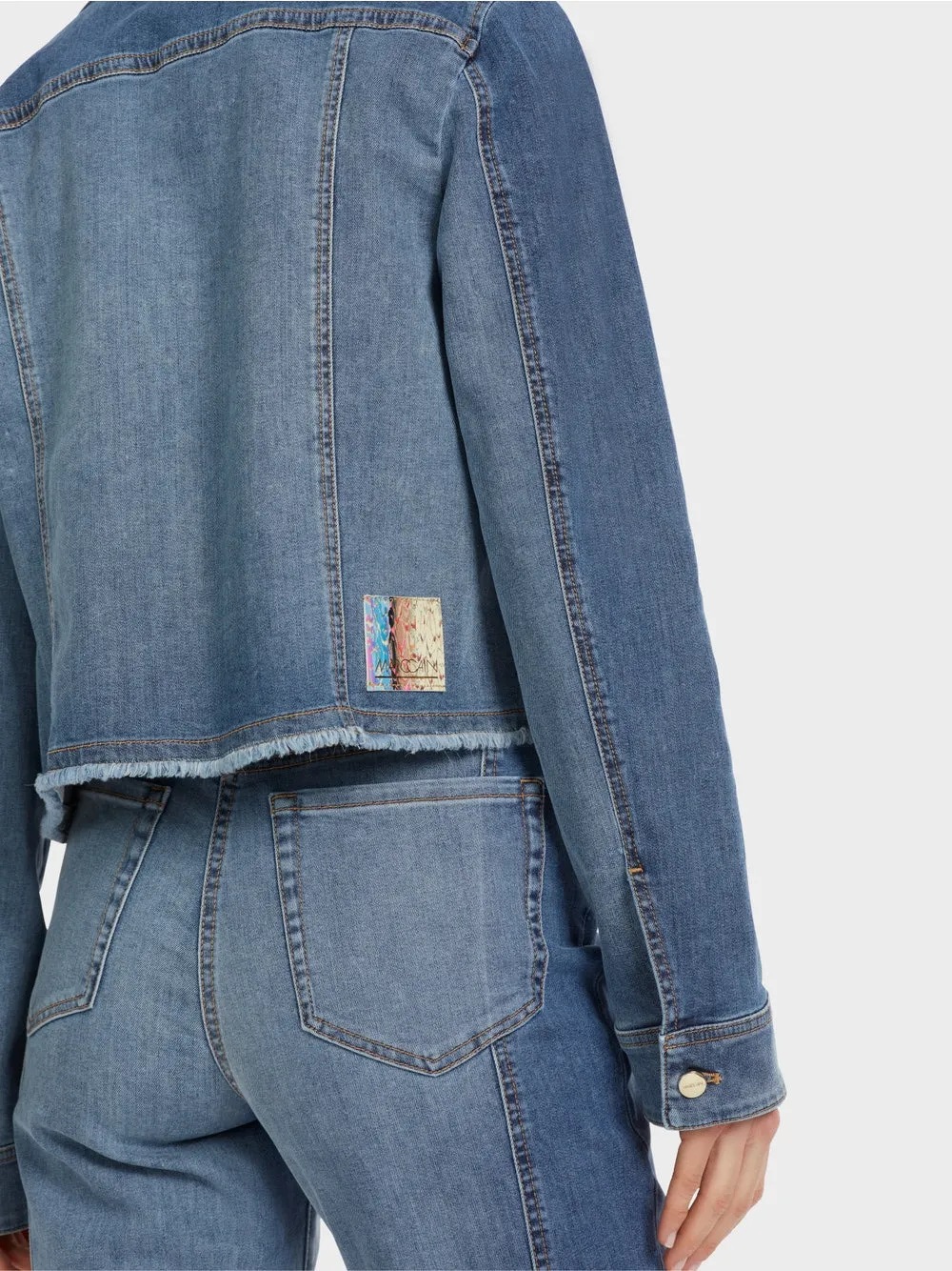 vintage blue denim jacket