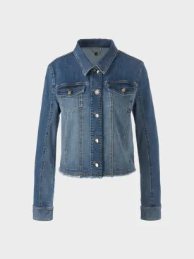 vintage blue denim jacket