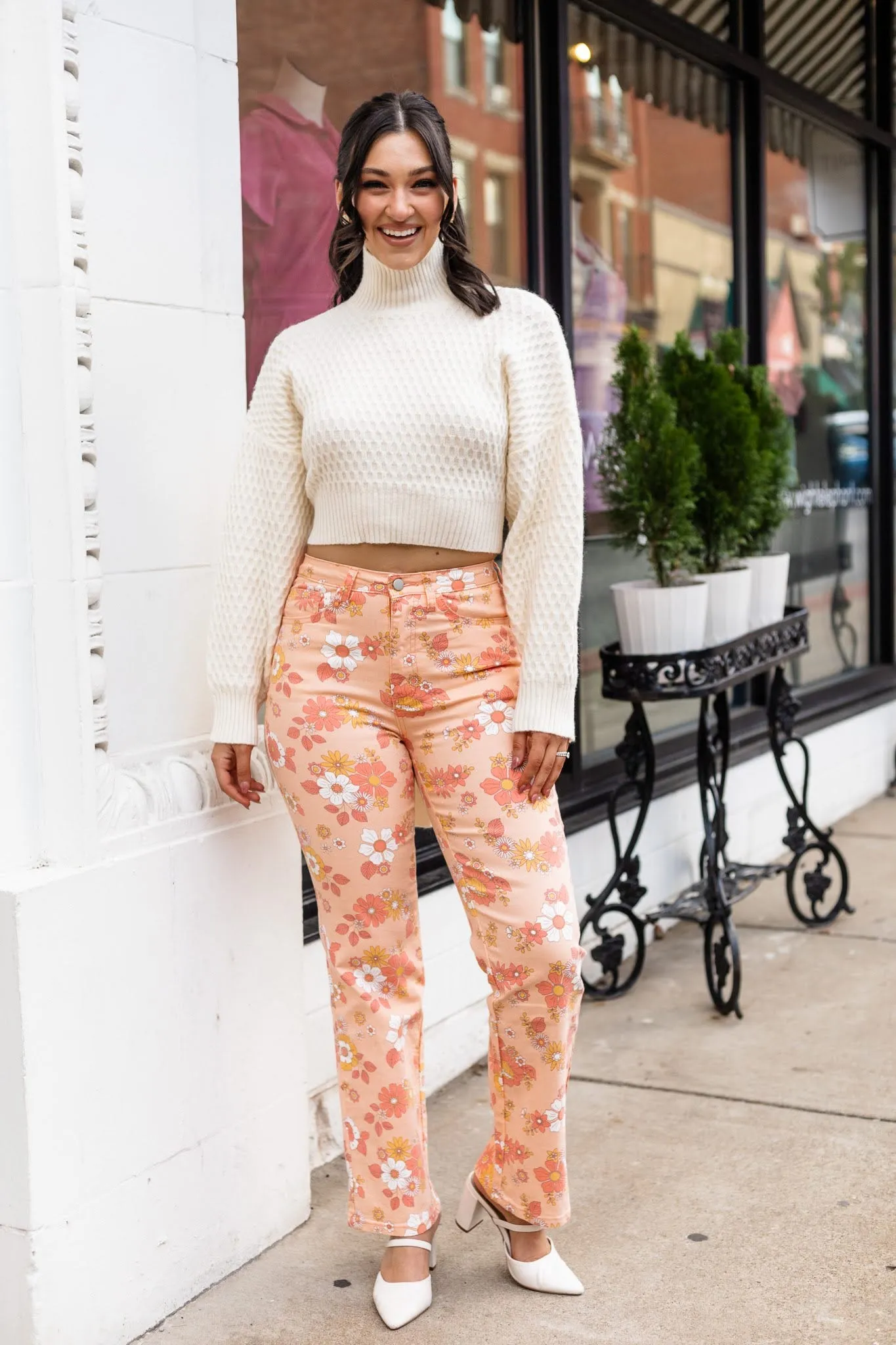 We Go Together Floral Pants