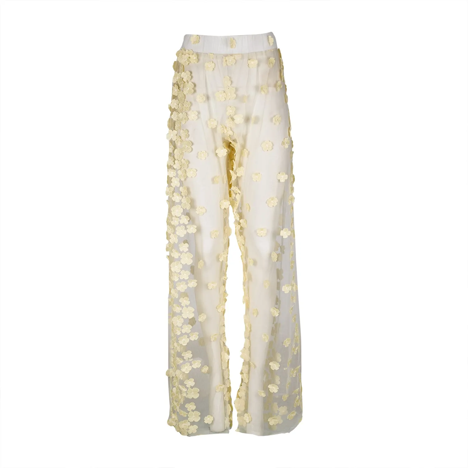 Yellow Flowers Pants